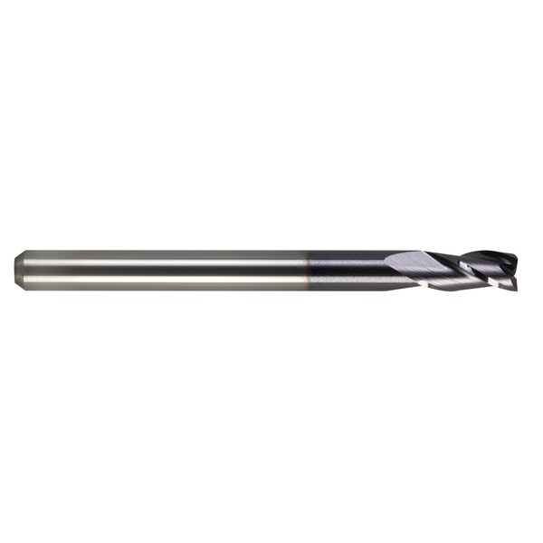 Tuffcut Gp 3 Flute End Mill Stub, 1/8